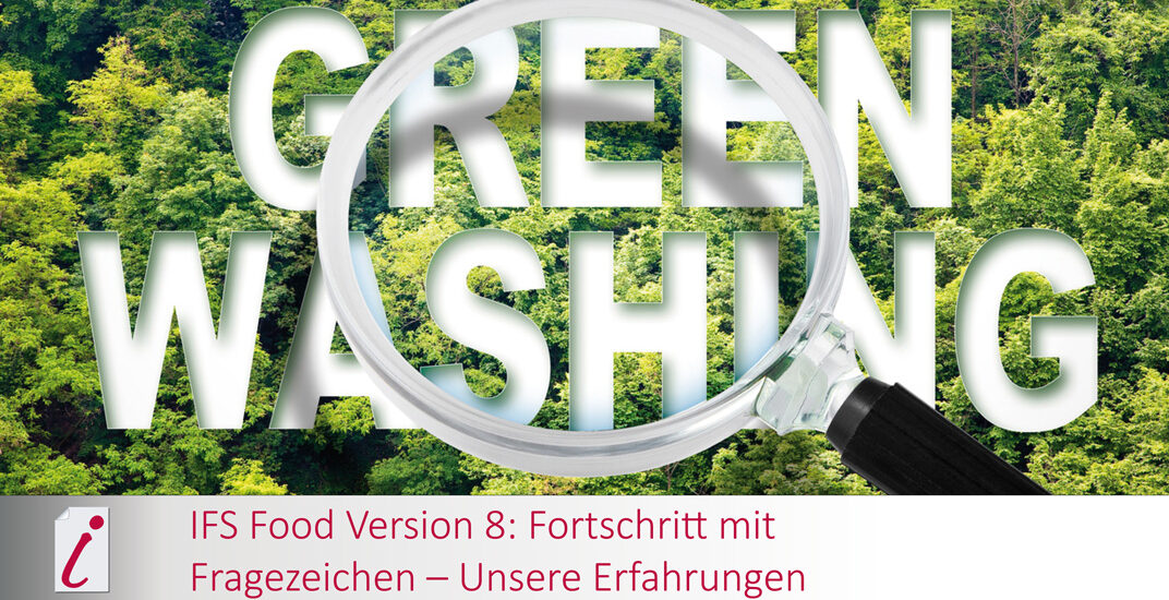 Green Washing Bild